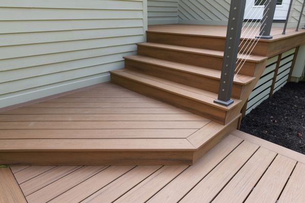 Patio Staircase Construction in Westfield