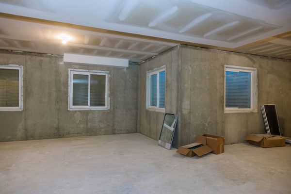 Basement Concrete Installation in Westfield