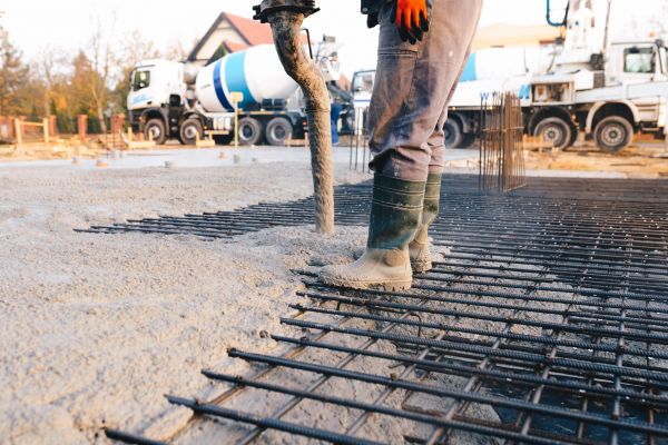 Poured Foundation Installation in Westfield