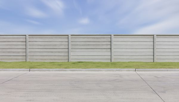 Concrete Fence Installation in Westfield
