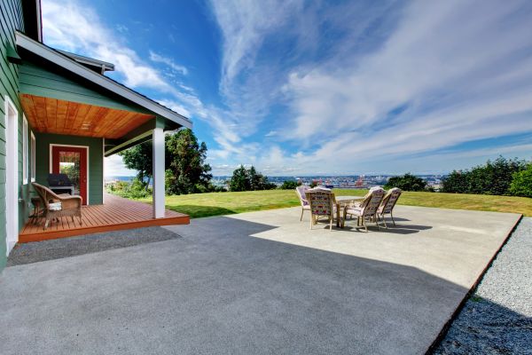 Backyard Concrete Paving in Westfield