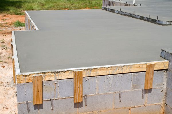 Cost of Concrete Slab Installation in Westfield
