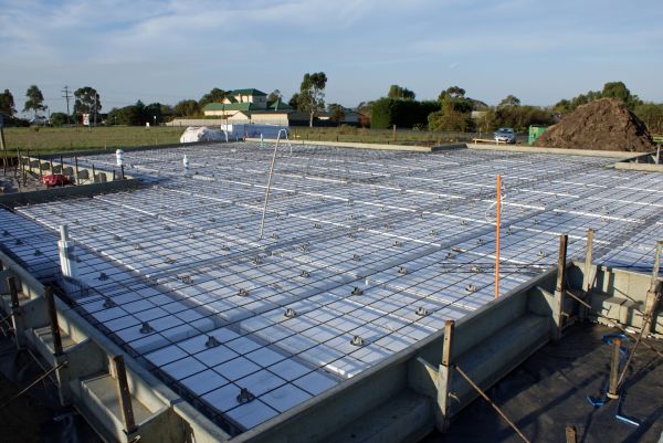 Barn Pad Construction in Westfield