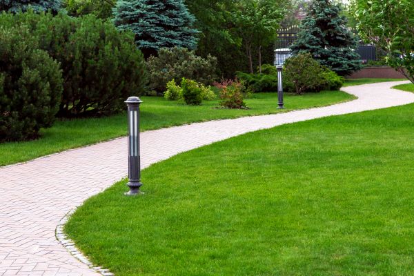 Backyard Sidewalk Installation in Westfield